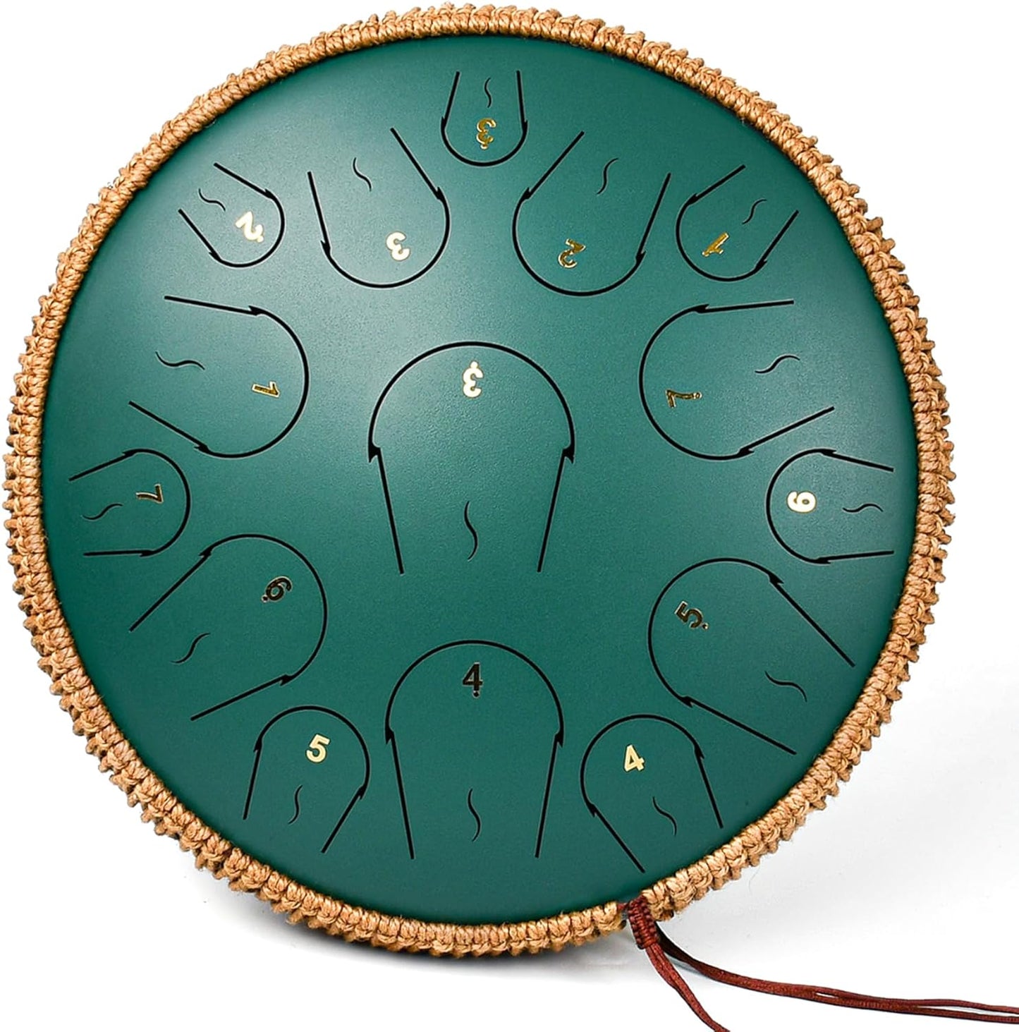Unwind and Escape with Hluru’s 14" Steel Tongue Drum