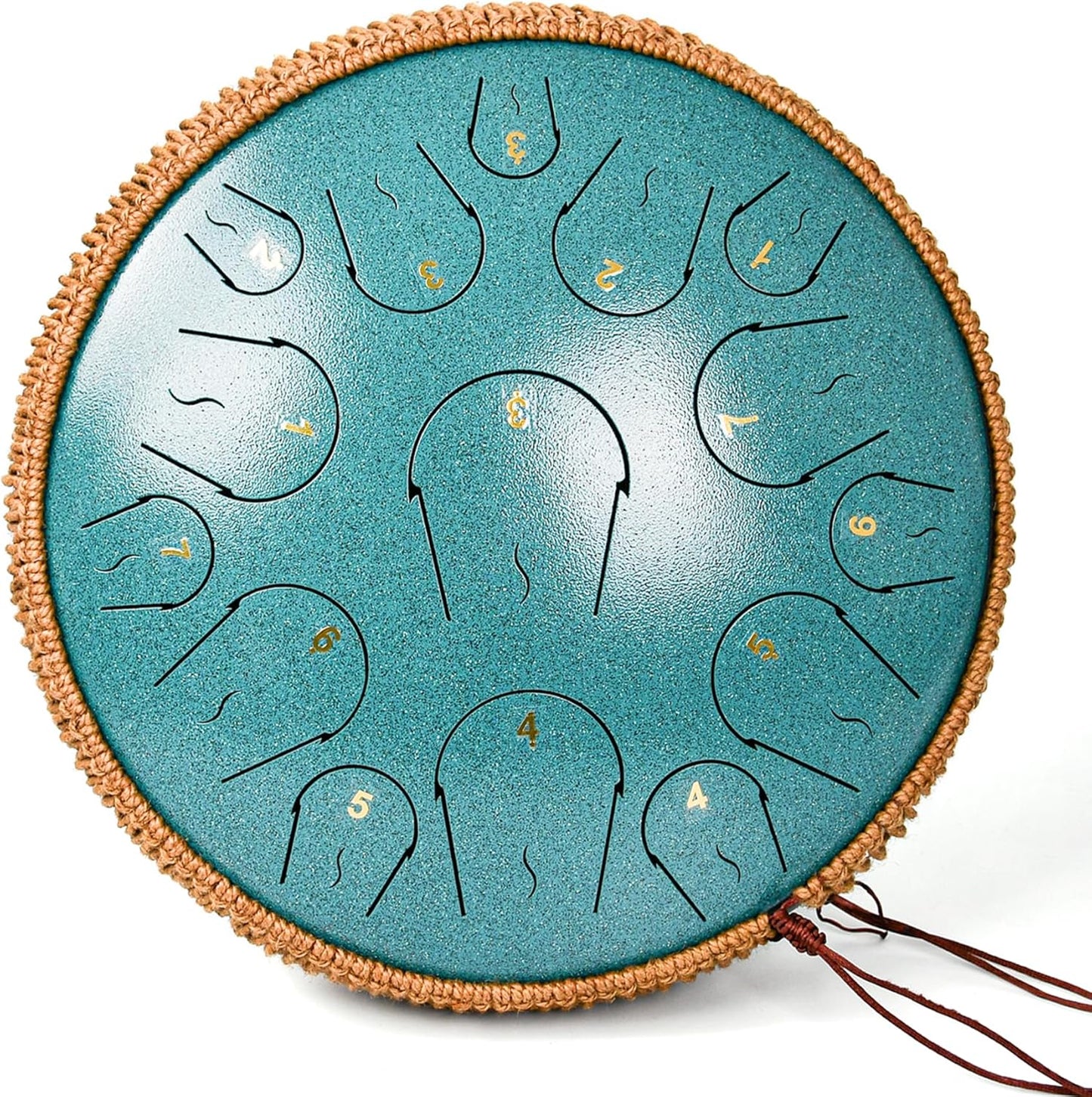 Unwind and Escape with Hluru’s 14" Steel Tongue Drum