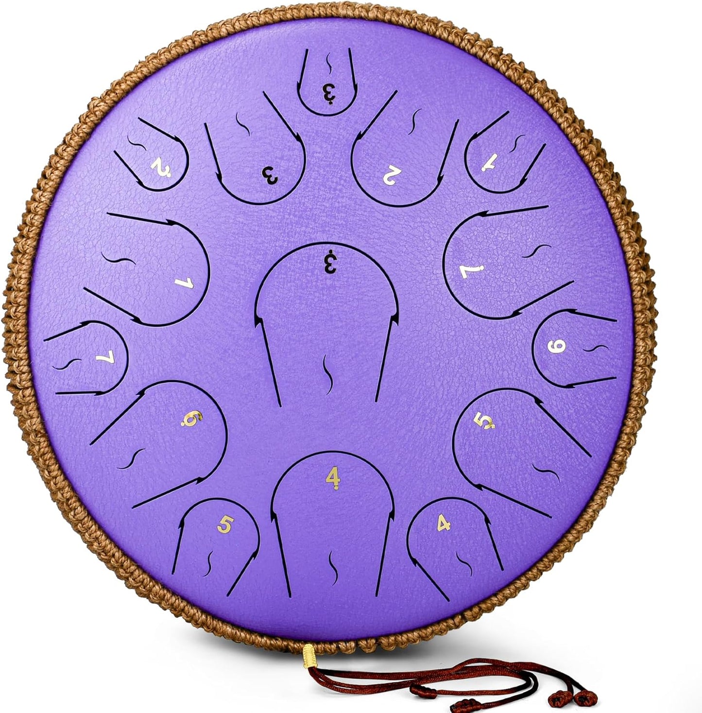Unwind and Escape with Hluru’s 14" Steel Tongue Drum