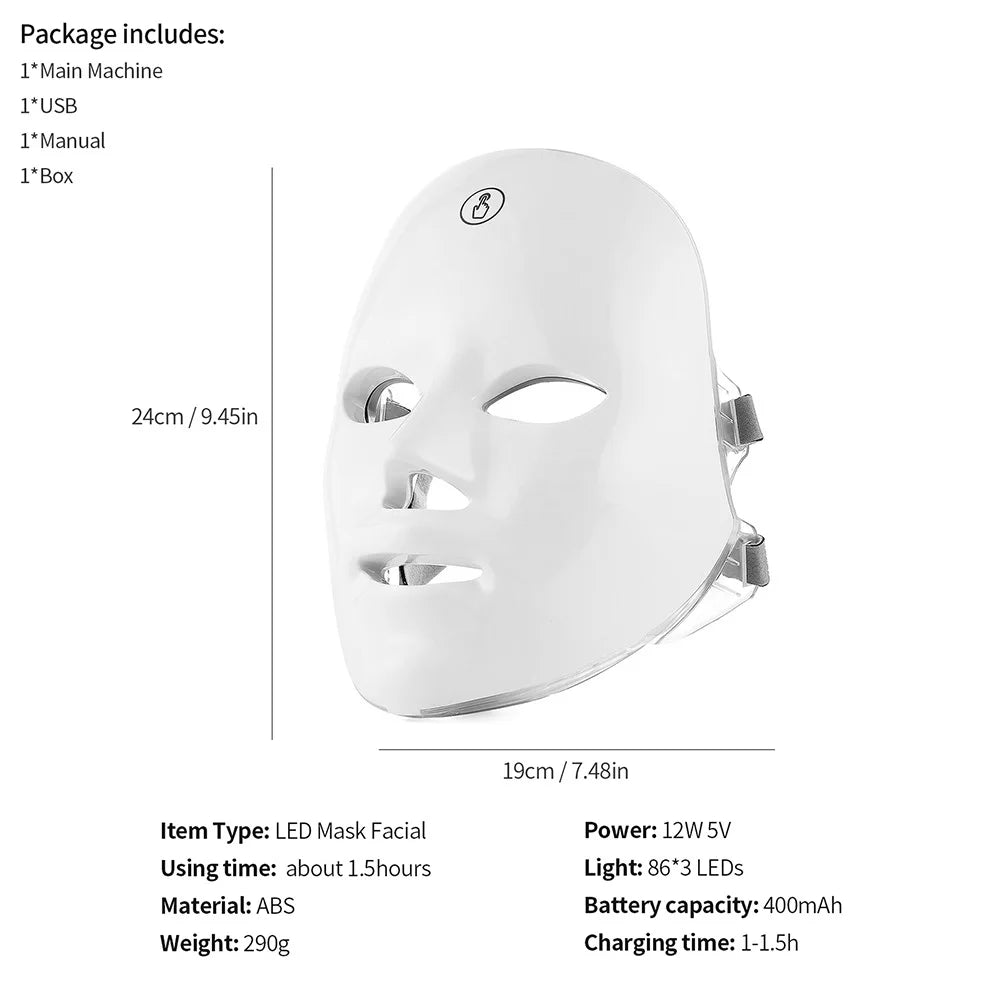 7-in 1 LED MASK