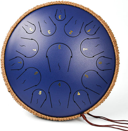 Unwind and Escape with Hluru’s 14" Steel Tongue Drum