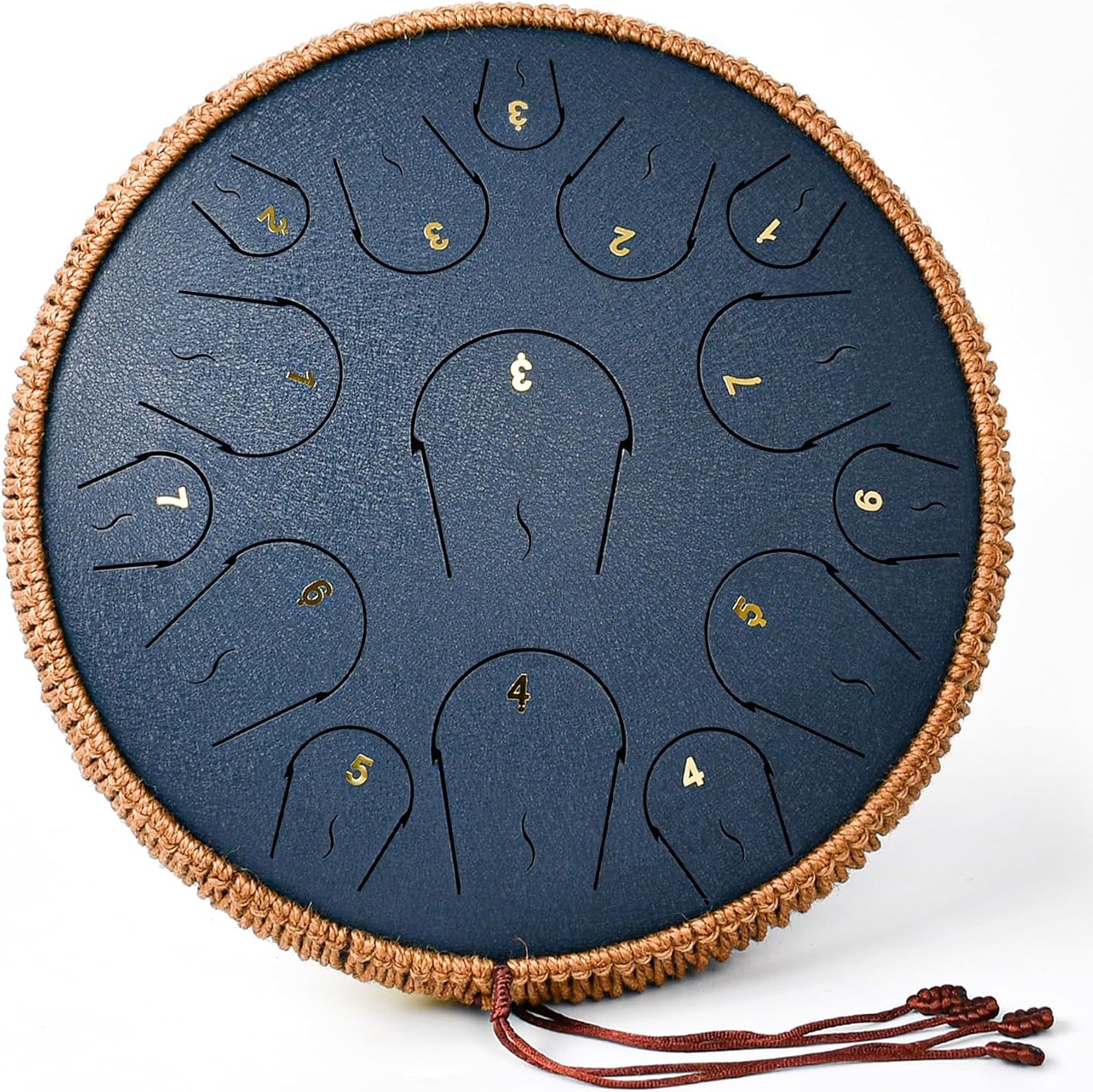 Unwind and Escape with Hluru’s 14" Steel Tongue Drum