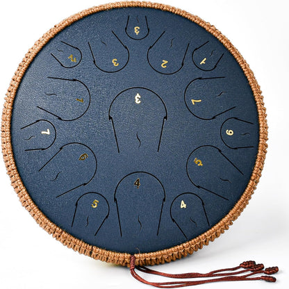 Unwind and Escape with Hluru’s 14" Steel Tongue Drum