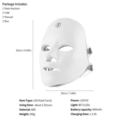 7-in 1 LED MASK