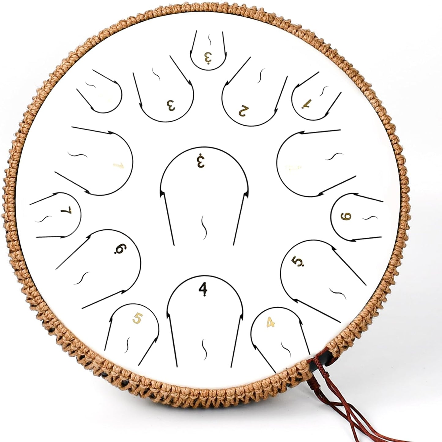 Unwind and Escape with Hluru’s 14" Steel Tongue Drum